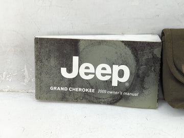 2009 Jeep Grand Cherokee Owners Manual Book Guide P/N:81-326-0954 OEM Used Auto Parts