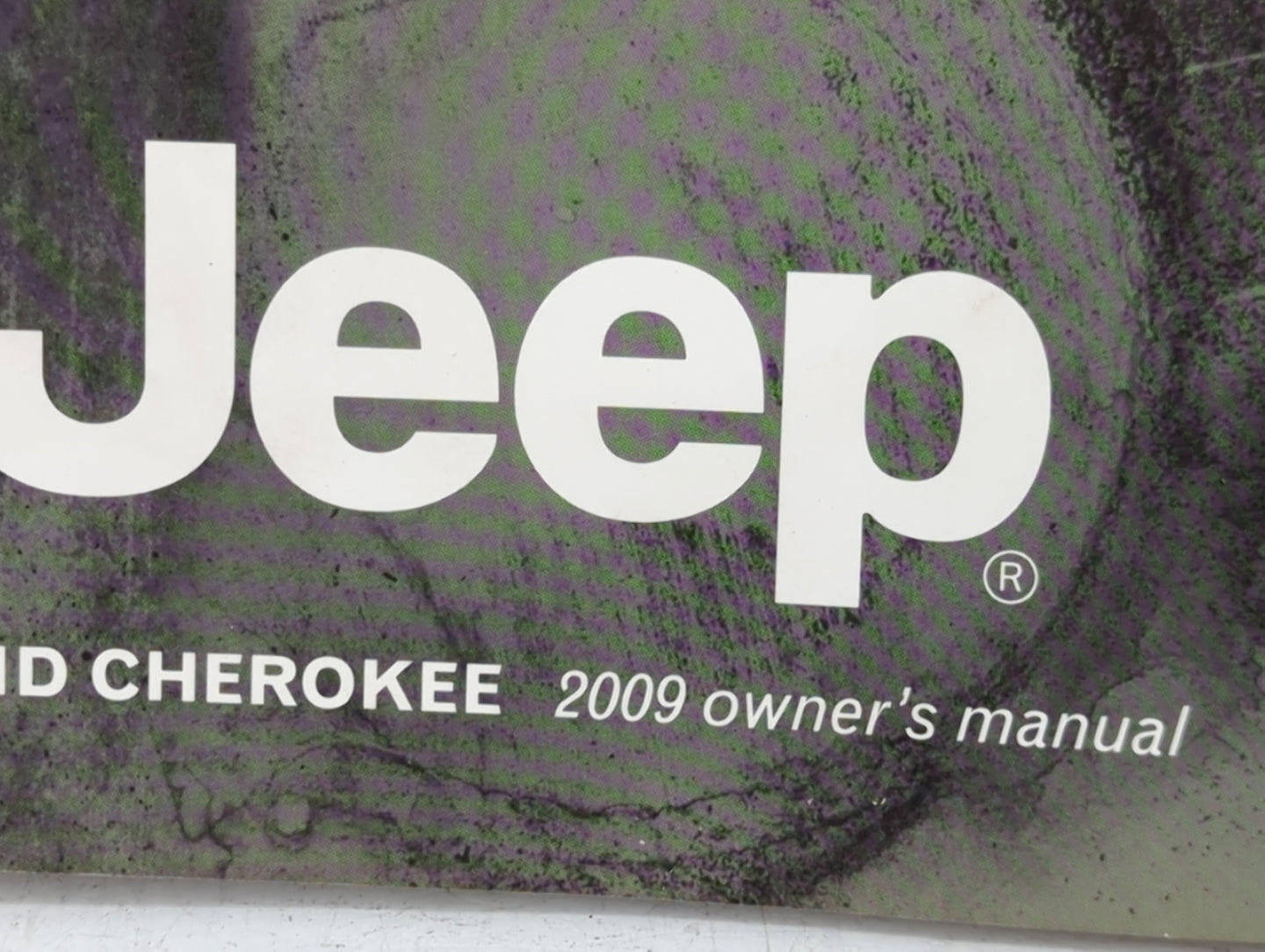 2009 Jeep Grand Cherokee Owners Manual Book Guide P/N:81-326-0954 OEM Used Auto Parts - Oemusedautoparts1.com