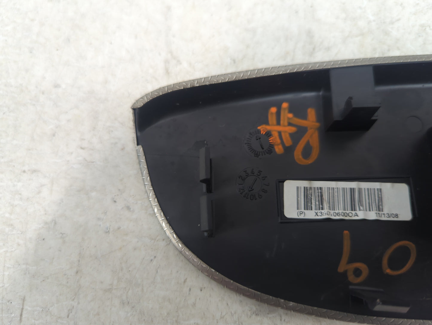 2009 Jeep Grand Cherokee Passenger Right Power Window Switch X3500600oa - Oemusedautoparts1.com