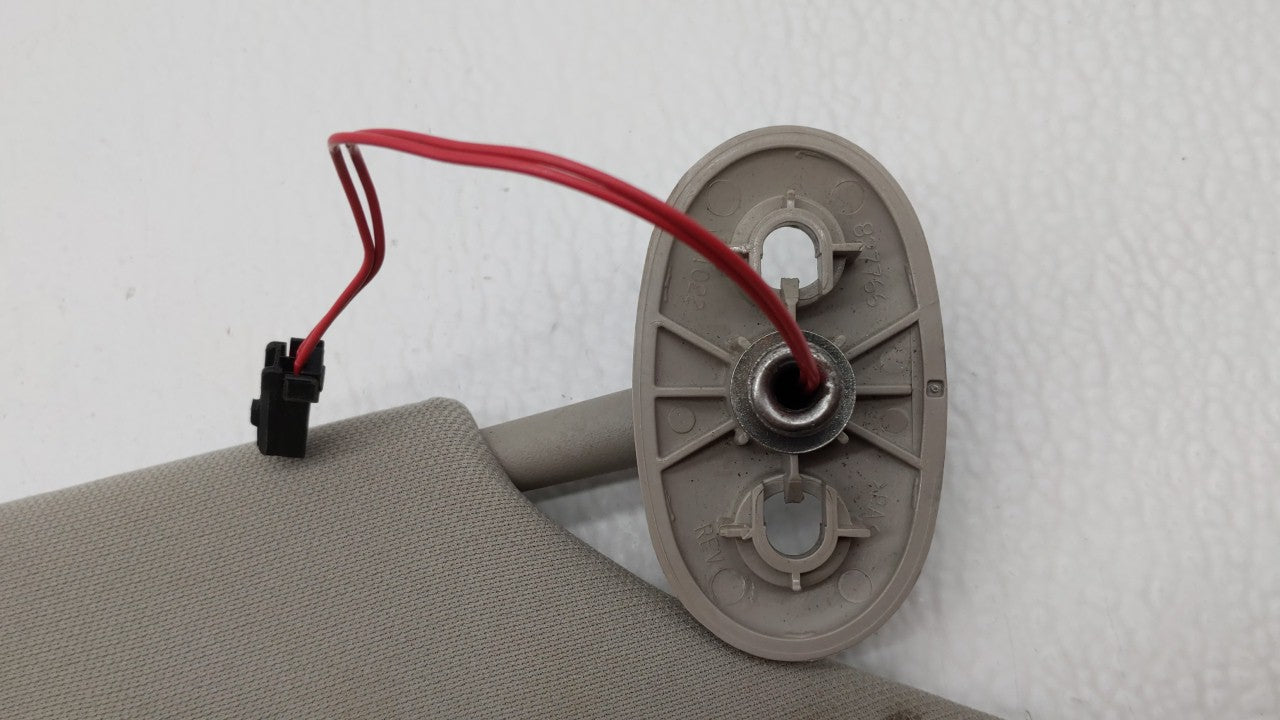 2005-2010 Jeep Grand Cherokee Sun Visor Shade Replacement Passenger Right Mirror Fits Fits 2005 2006 2007 2008 2009 2010 OEM