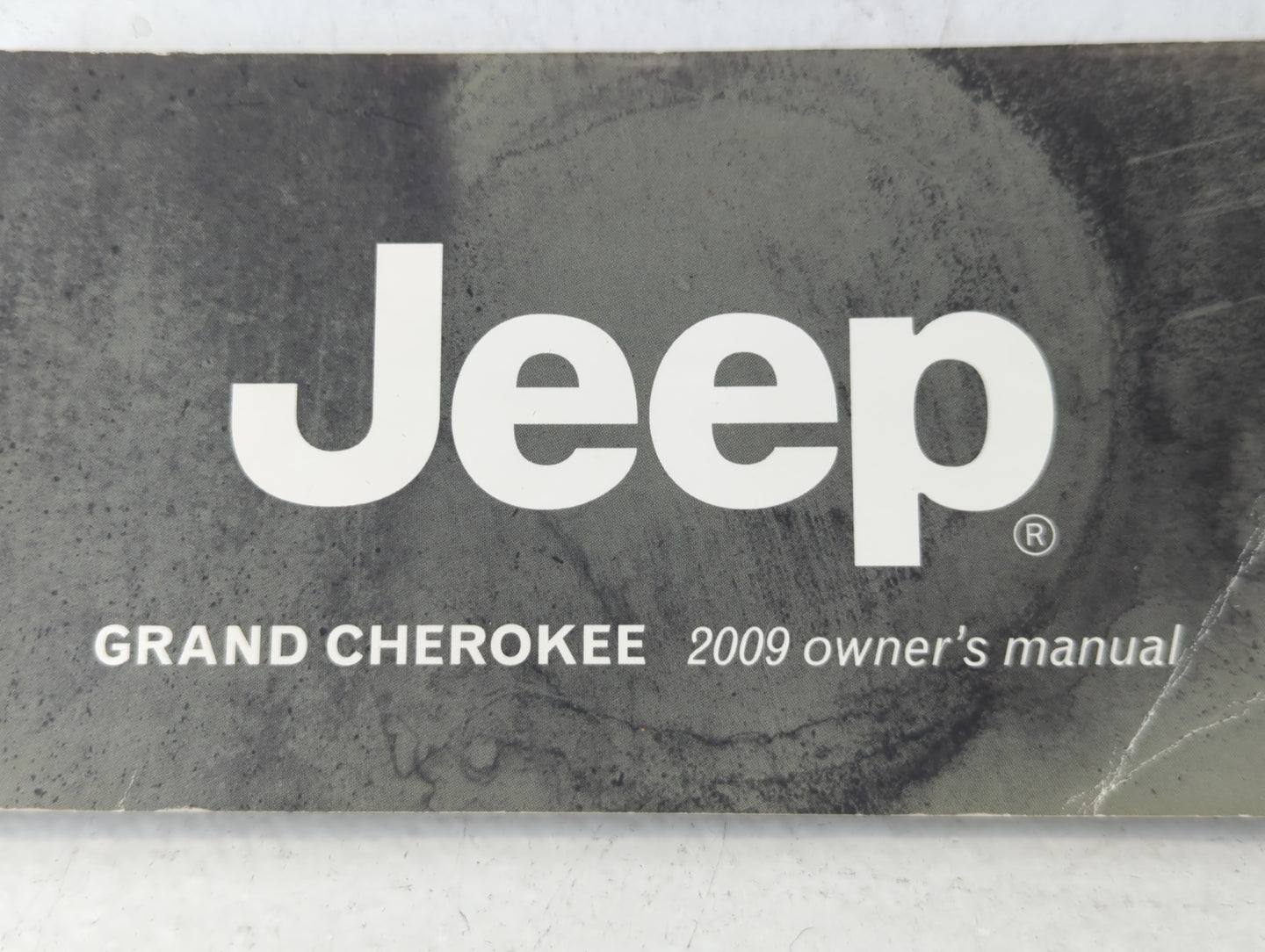 2009 Jeep Grand Cherokee Owners Manual Book Guide P/N:81 326-0954 OEM Used Auto Parts - Oemusedautoparts1.com
