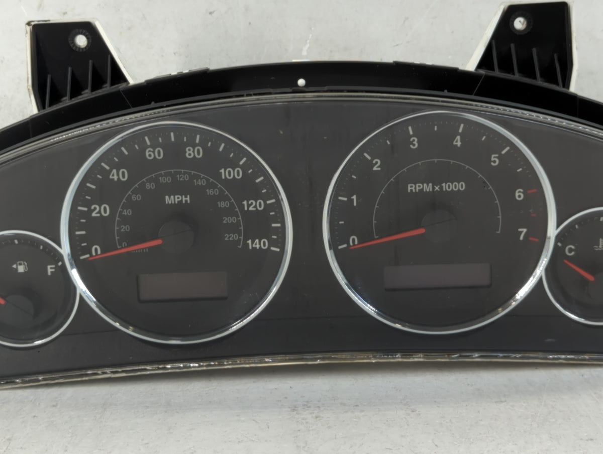 2009-2010 Jeep Grand Cherokee Instrument Cluster Speedometer Gauges P/N:05172500AG CR-0038-252-M0-CG Miles: Fits Fits 2009 2