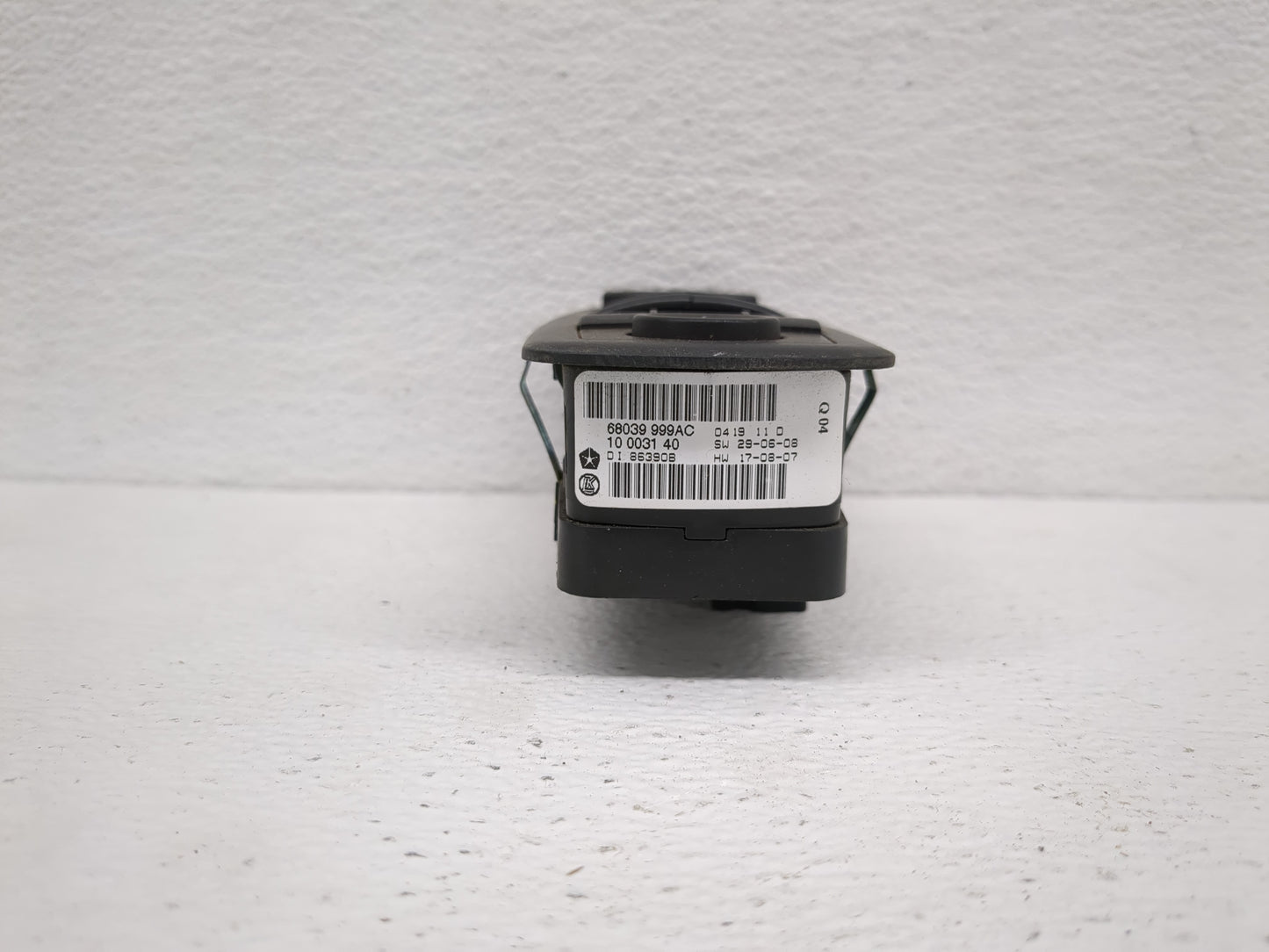 2008-2009 Jeep Liberty Master Power Window Switch Replacement Driver Side Left P/N:68039 999AC 04602533AF Fits OEM Used Auto