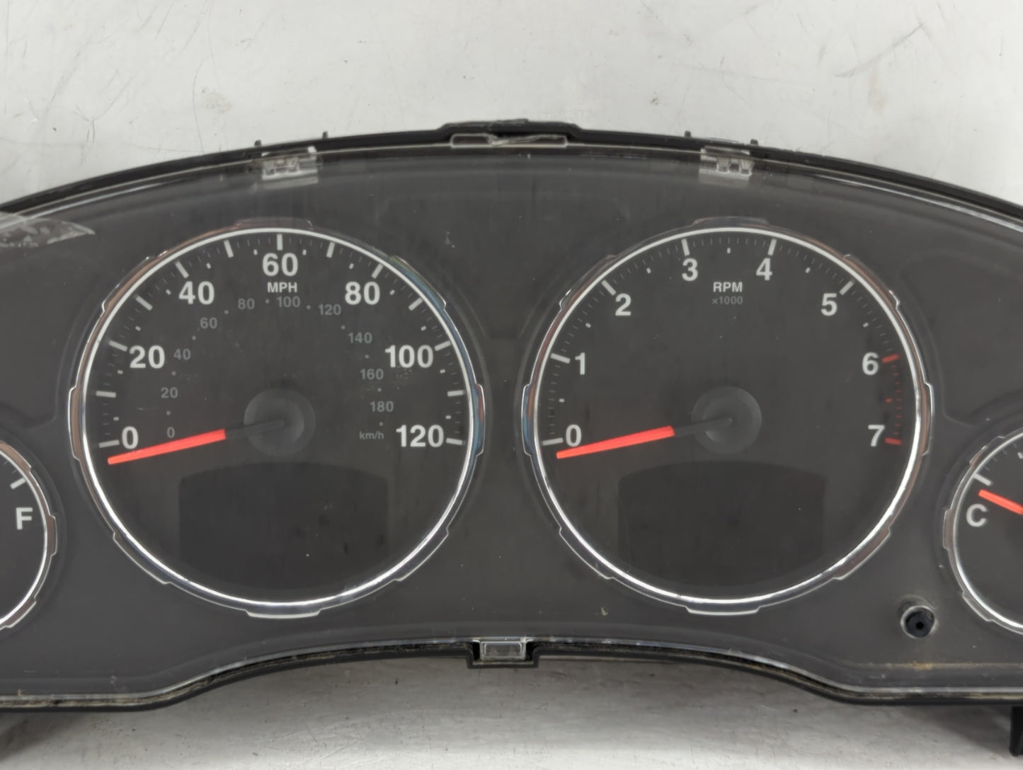 2009 Jeep Liberty Instrument Cluster Speedometer Gauges P/N:P05172752AC T5IQ0569BA784 Miles: Fits OEM Used Auto Parts - Oemu