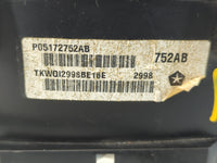 2009 Jeep Liberty Instrument Cluster Speedometer Gauges P/N:P05172752AB Fits OEM Used Auto Parts - Oemusedautoparts1.com
