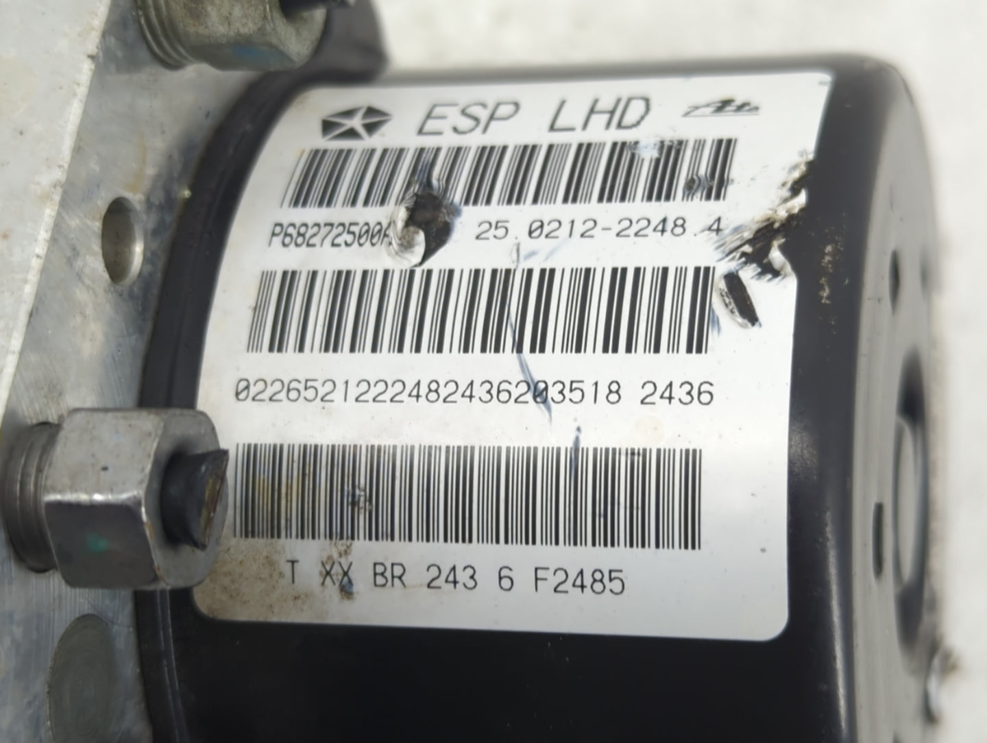 2007-2009 Jeep Patriot ABS Pump Control Module Replacement P/N:P68272500AD Fits Fits 2007 2008 2009 OEM Used Auto Parts - Oe
