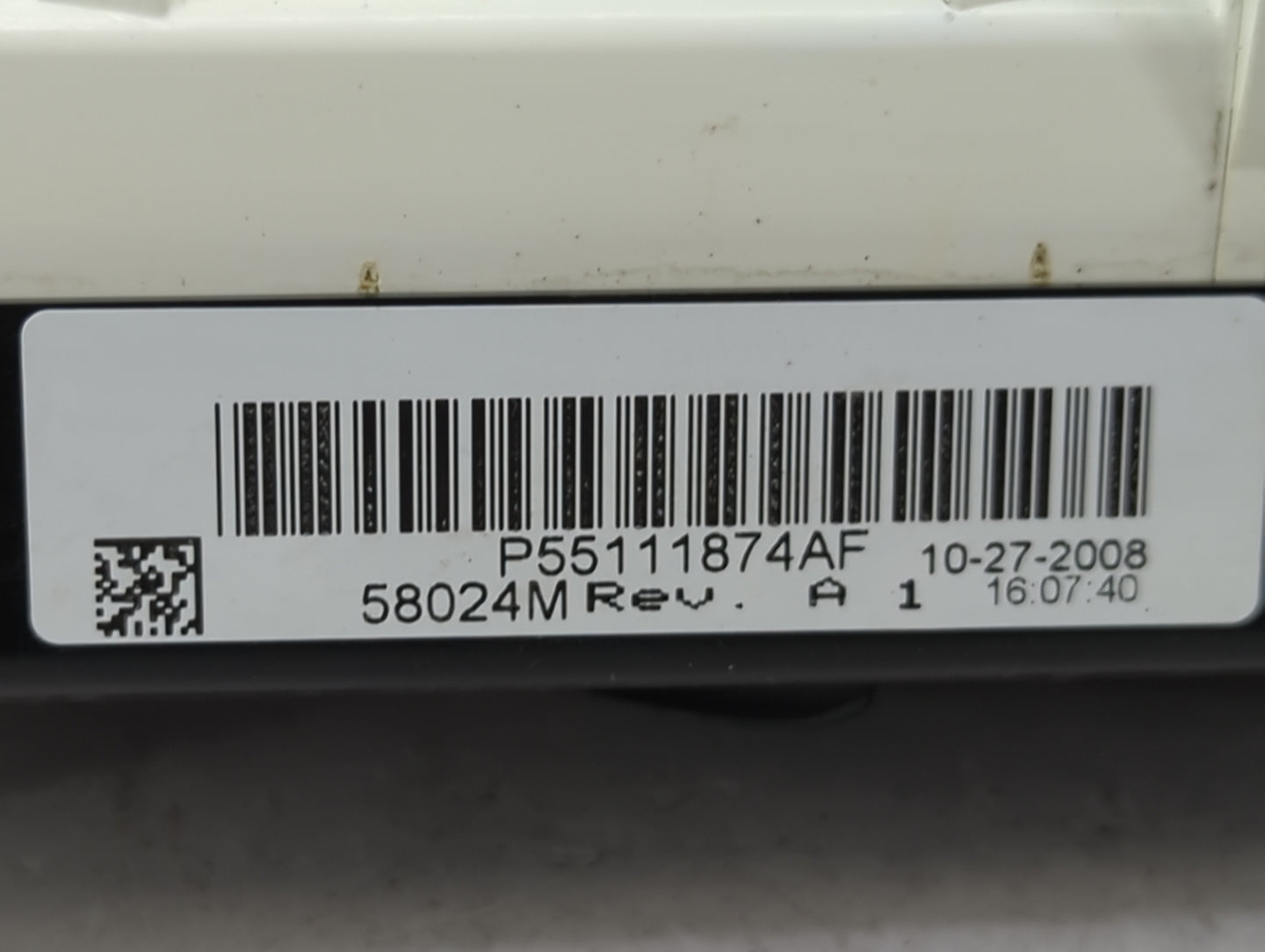 2007-2009 Jeep Patriot Climate Control Module Temperature AC/Heater Replacement P/N:P55111874AF Fits Fits 2007 2008 2009 OEM