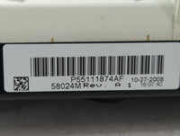 2007-2009 Jeep Patriot Climate Control Module Temperature AC/Heater Replacement P/N:P55111874AF Fits Fits 2007 2008 2009 OEM
