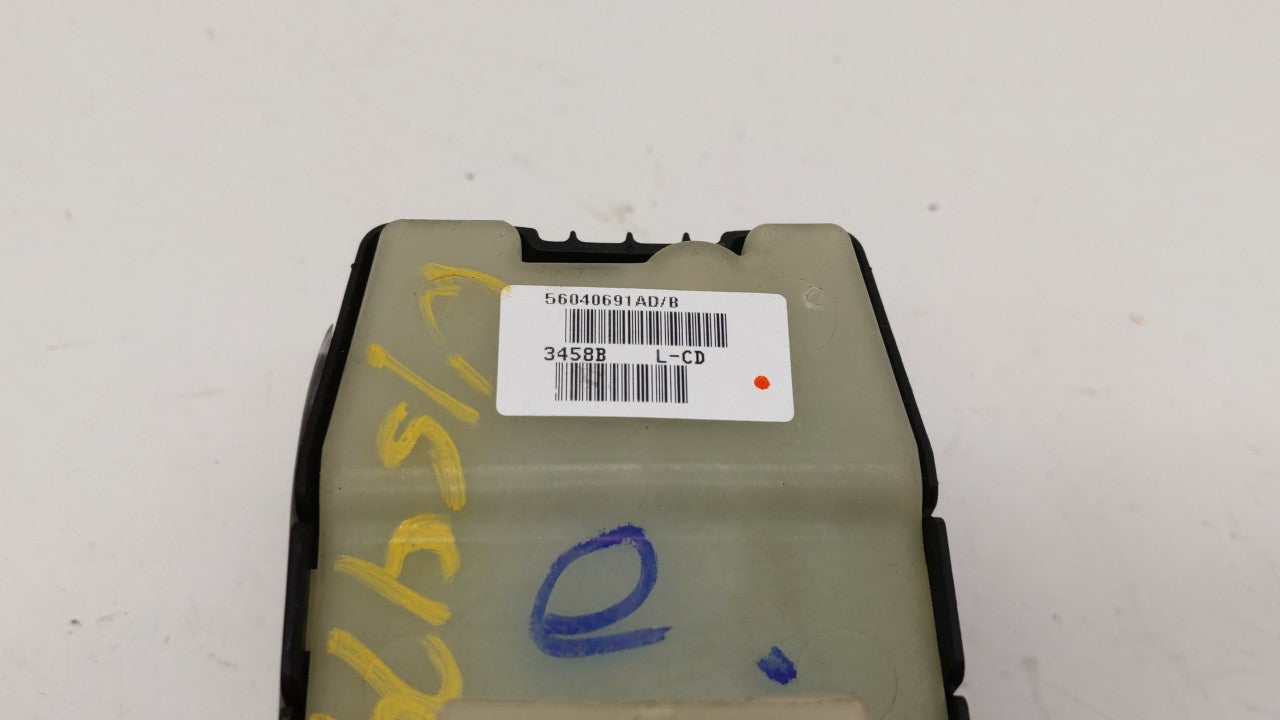 2007-2010 Jeep Patriot Master Power Window Switch Replacement Driver Side Left P/N:56040691AD Fits Fits 2007 2008 2009 2010 