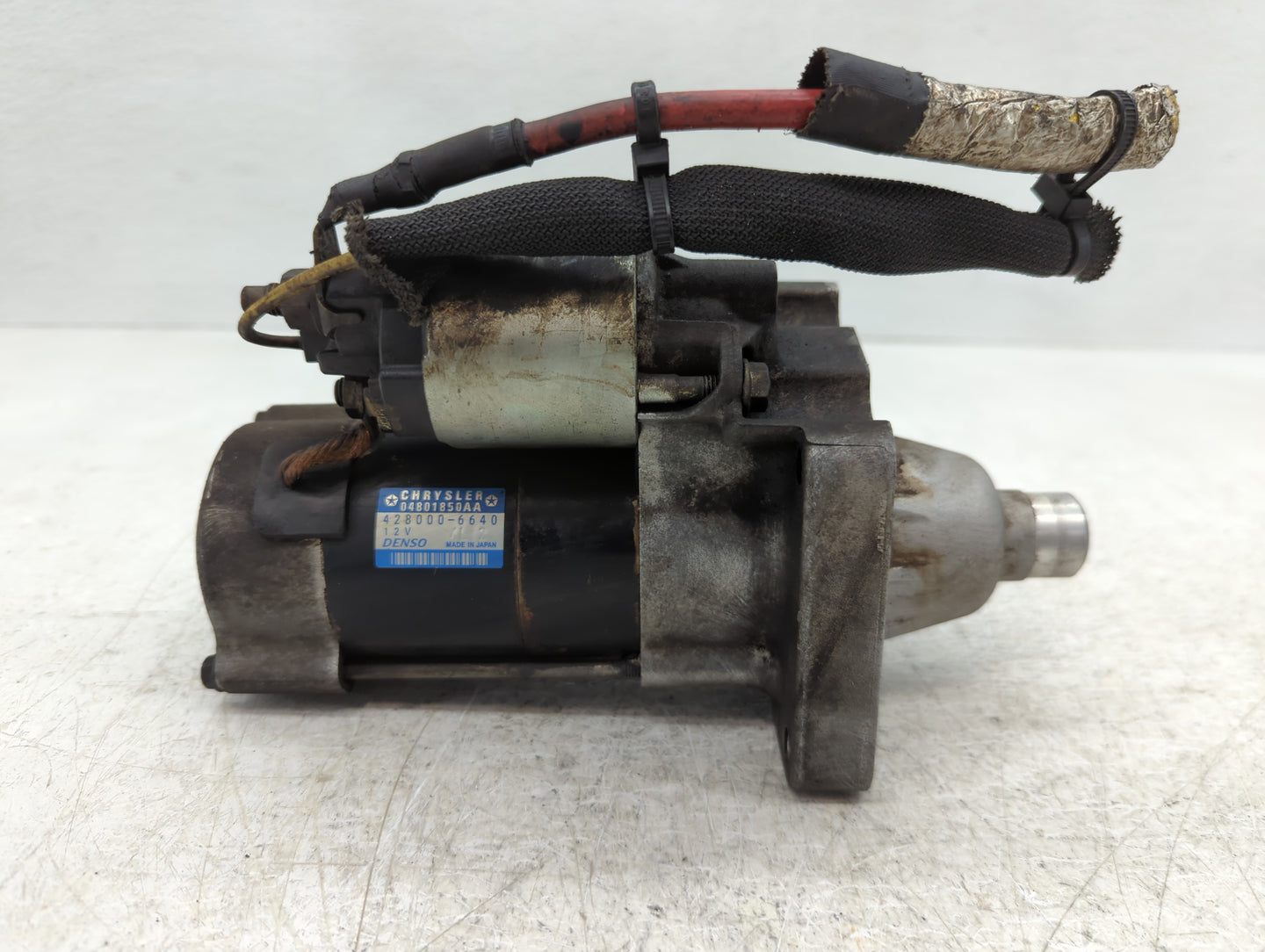 2009-2011 Jeep Wrangler Car Starter Motor Solenoid OEM P/N:428000-6640 04801850AA Fits Fits 2009 2010 2011 OEM Used Auto Par