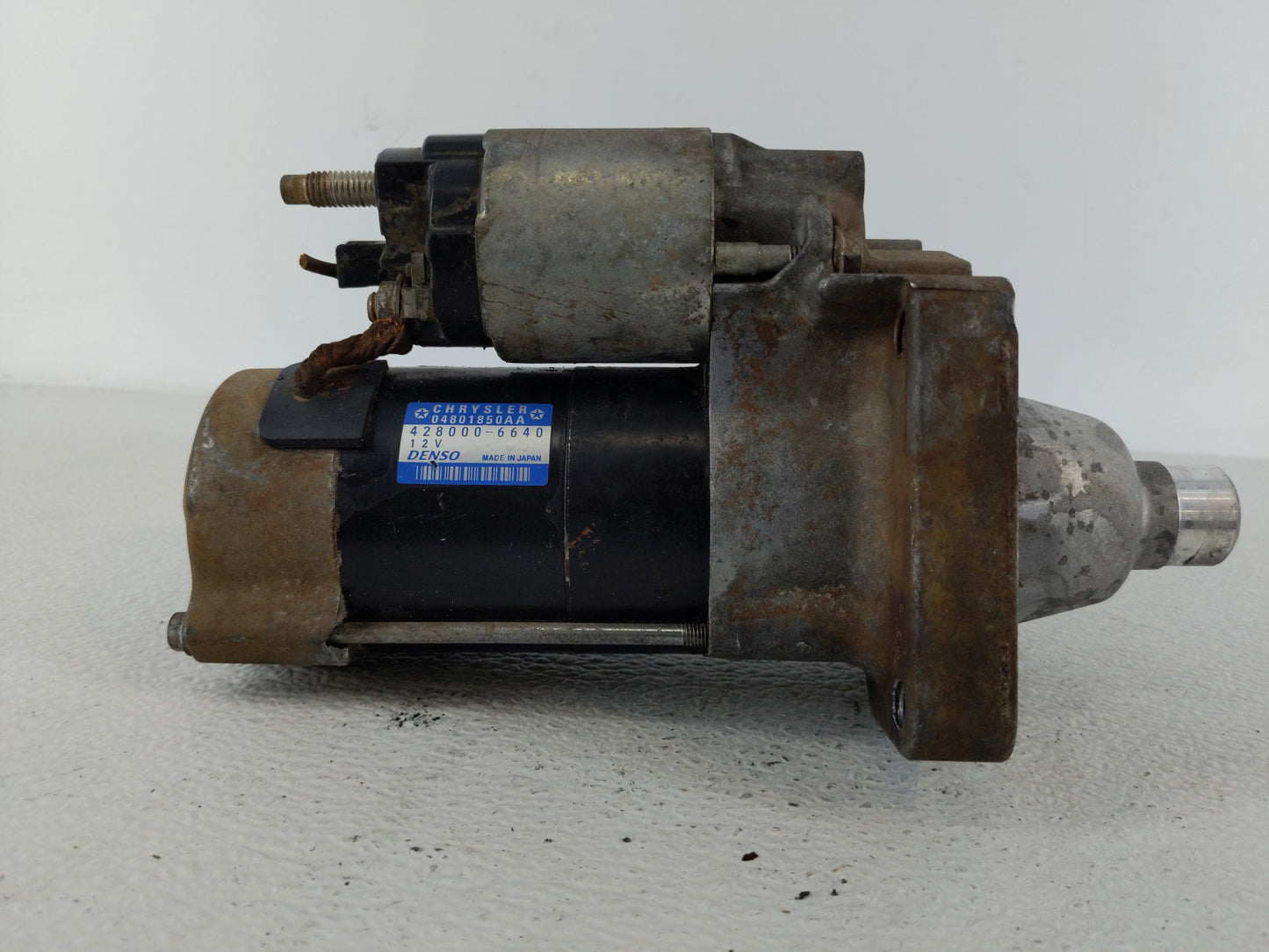 2009-2011 Jeep Wrangler Car Starter Motor Solenoid OEM P/N:428000-6640 04801850AA Fits Fits 2009 2010 2011 OEM Used Auto Par