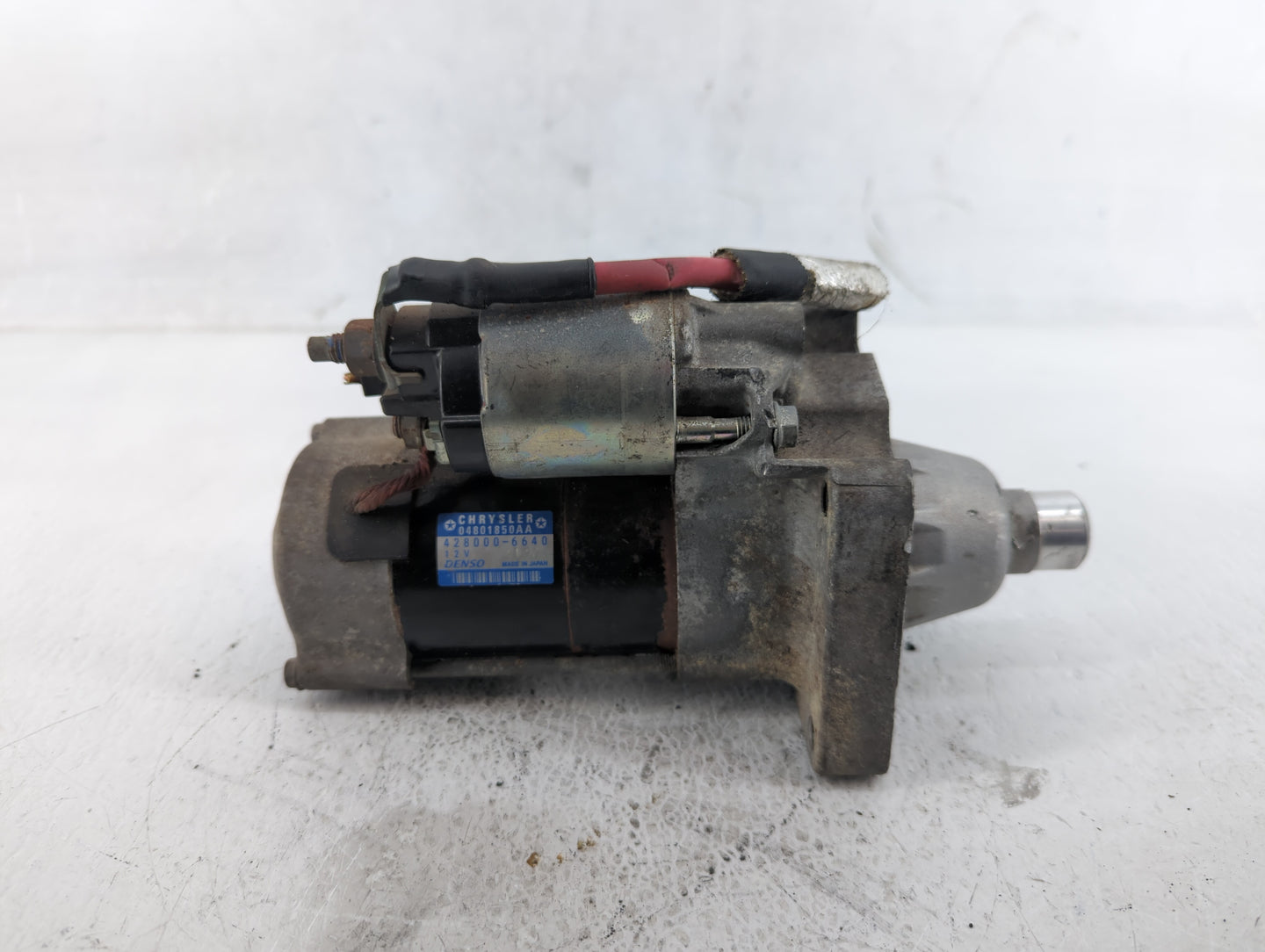 2009-2011 Jeep Wrangler Car Starter Motor Solenoid OEM P/N:428000-6640 04801850AA Fits Fits 2009 2010 2011 OEM Used Auto Par