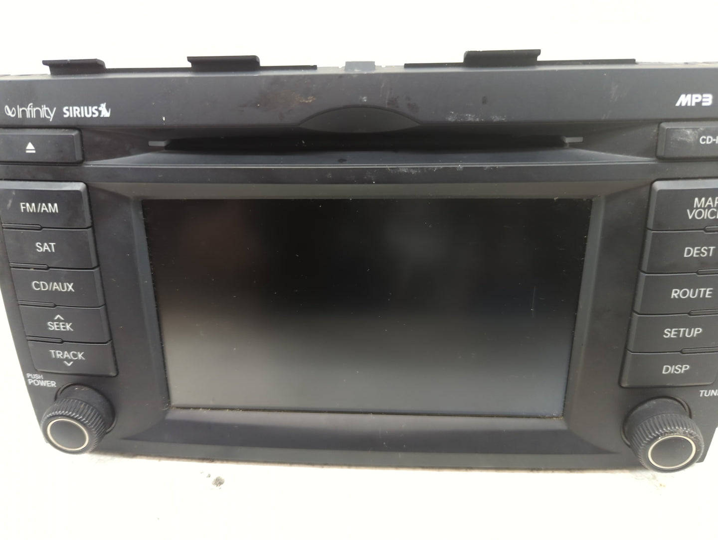 2009-2011 Kia Borrego Radio AM FM Cd Player Receiver Replacement P/N:96560-2J200 Fits Fits 2009 2010 2011 OEM Used Auto Part