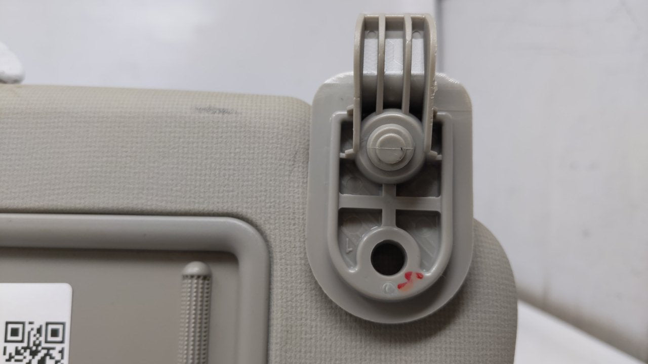 2009 Kia Forte Sun Visor Shade Replacement Passenger Right Mirror Fits OEM Used Auto Parts - Oemusedautoparts1.com