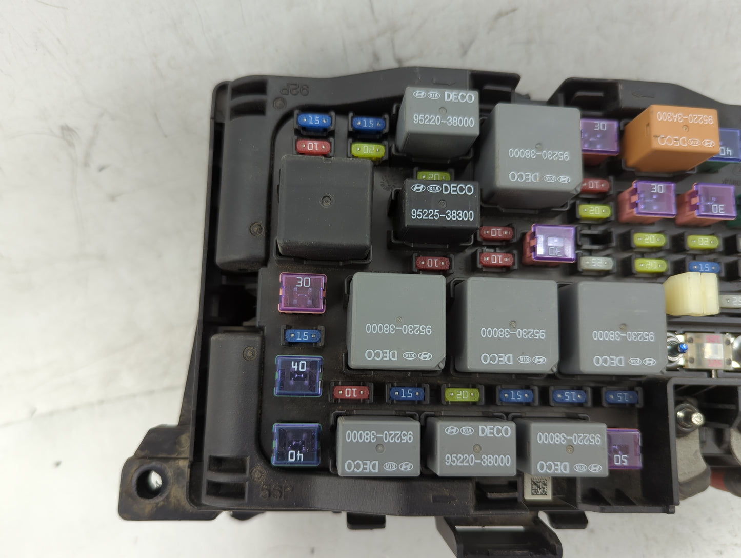 2009-2010 Kia Optima Fusebox Fuse Box Panel Relay Module P/N:91950-2G690 Fits Fits 2009 2010 OEM Used Auto Parts - Oemusedau