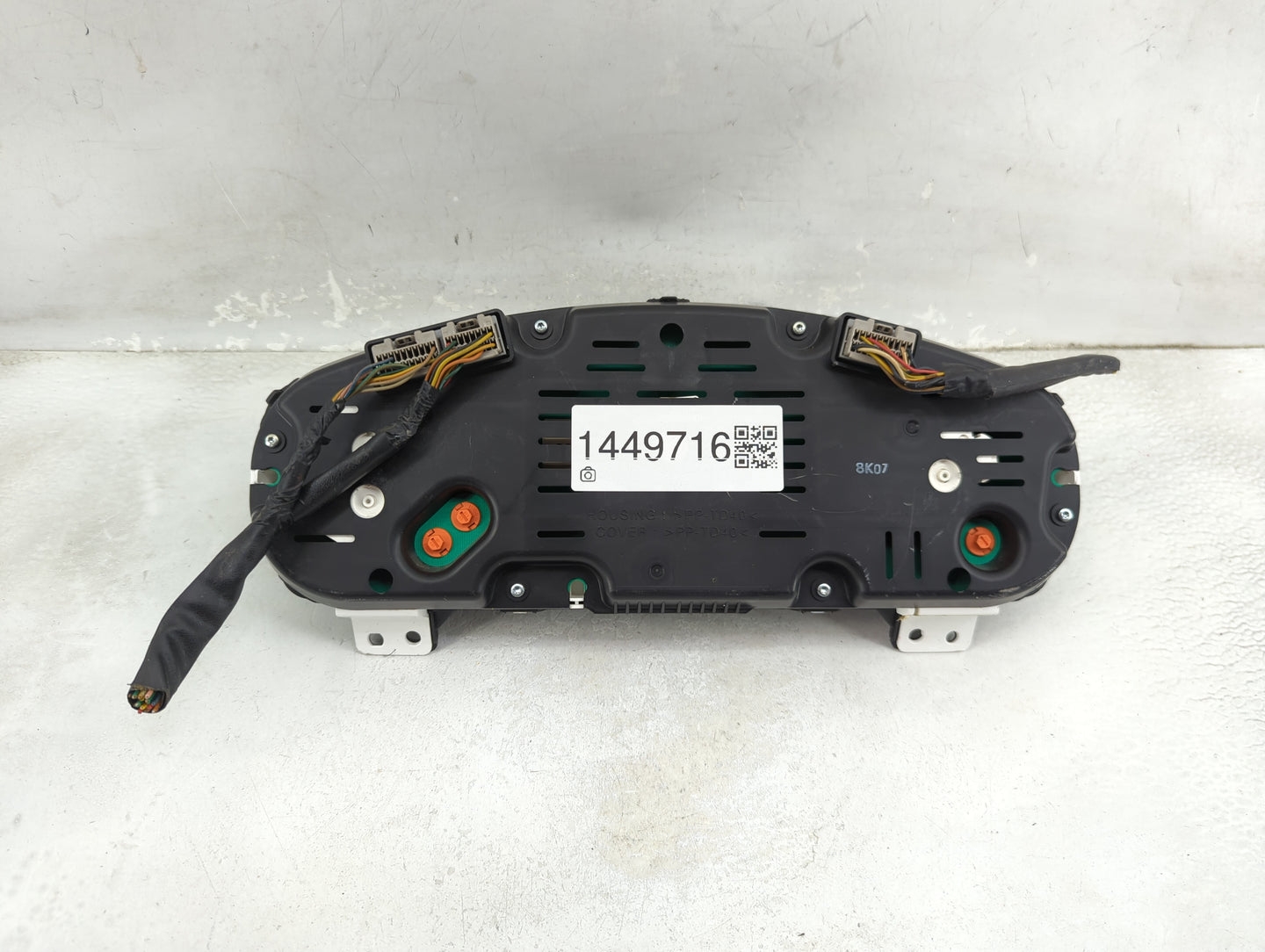 2009-2010 Kia Optima Instrument Cluster Speedometer Gauges P/N:94023-2G731 Miles: Fits Fits 2009 2010 OEM Used Auto Parts - 