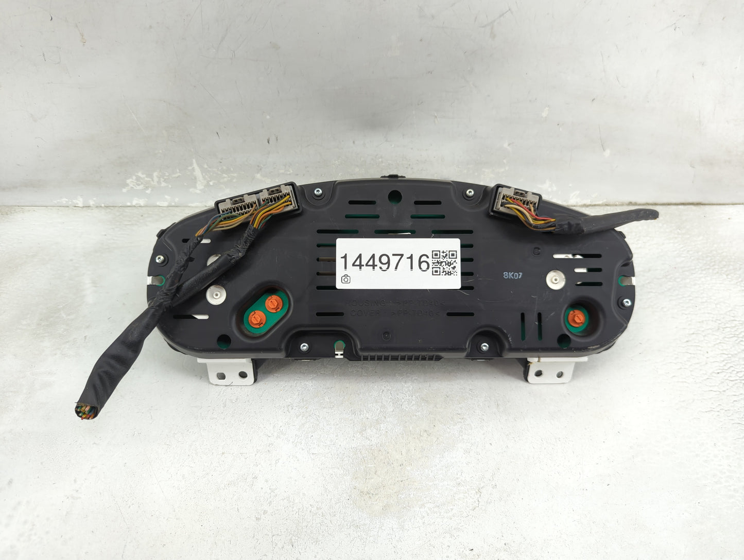2009-2010 Kia Optima Instrument Cluster Speedometer Gauges P/N:94023-2G731 Miles: Fits Fits 2009 2010 OEM Used Auto Parts - 