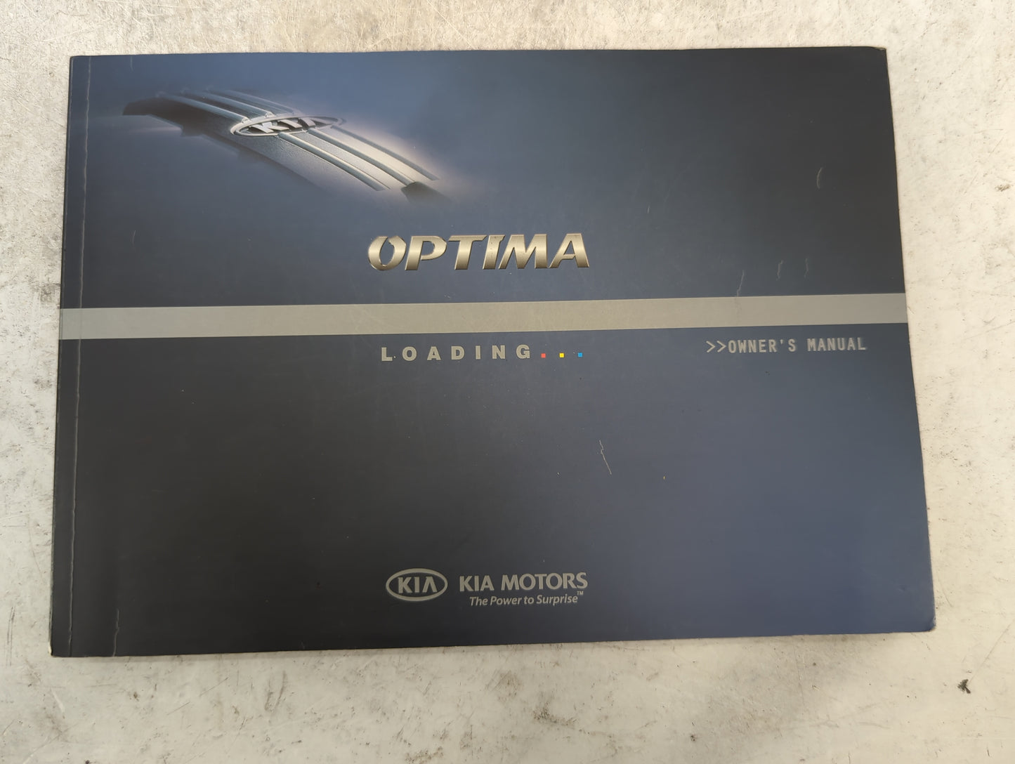 2009 Kia Optima Owners Manual Book Guide P/N:UT090PS013 OEM Used Auto Parts - Oemusedautoparts1.com
