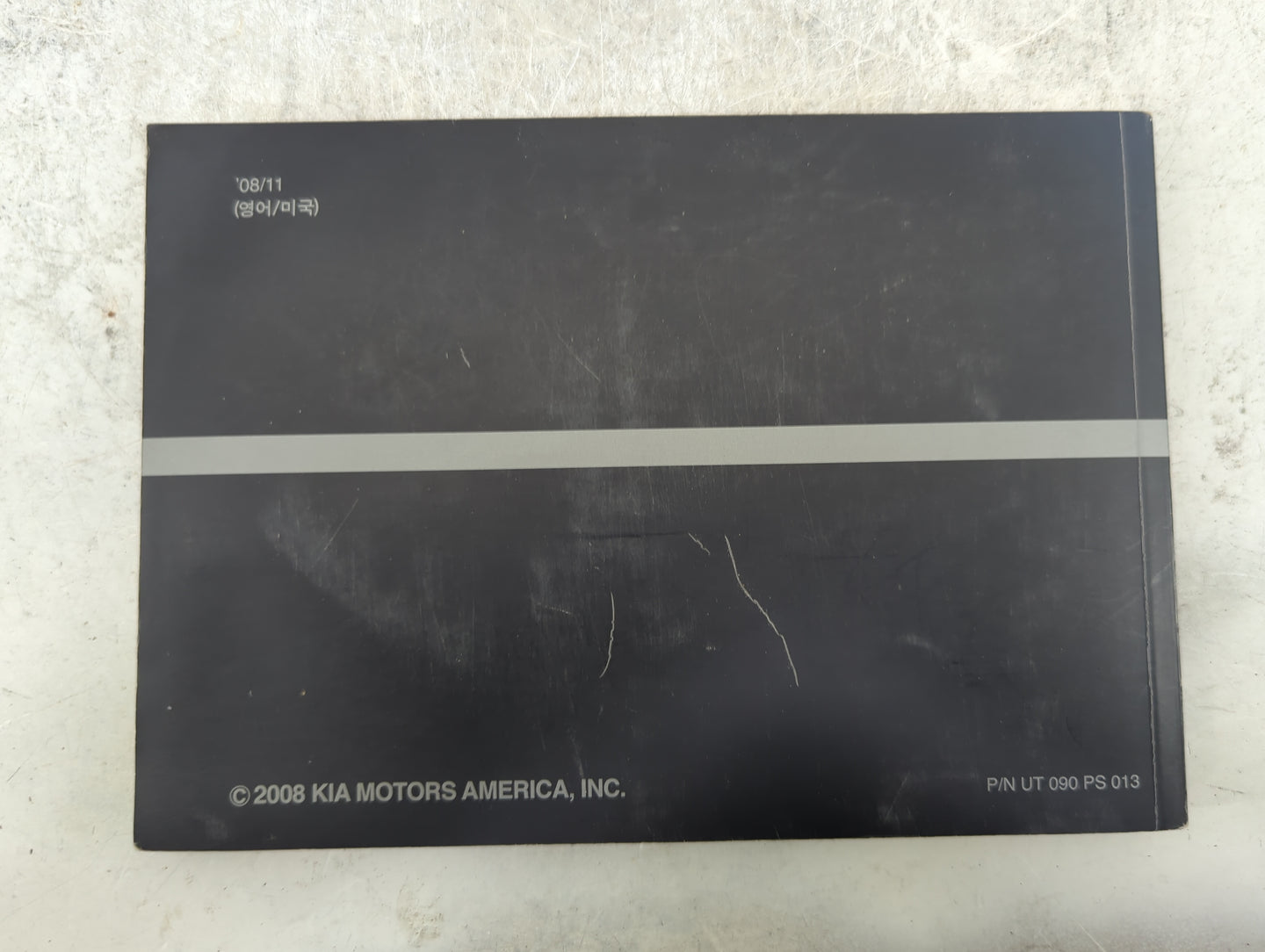 2009 Kia Optima Owners Manual Book Guide P/N:UT090PS013 OEM Used Auto Parts - Oemusedautoparts1.com