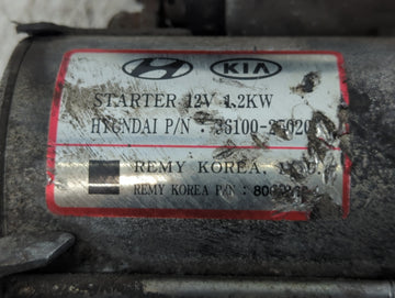 2008-2015 Kia Optima Car Starter Motor Solenoid OEM P/N:36100-2E200 Fits Fits 2008 2009 2010 2011 2012 2013 2014 2015 2016 OEM Used Auto Parts