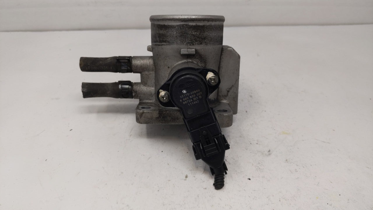 2006-2011 Kia Rio Throttle Body P/N:35170-26900 35100-26860 Fits Fits 2006 2007 2008 2009 2010 2011 OEM Used Auto Parts - Oe