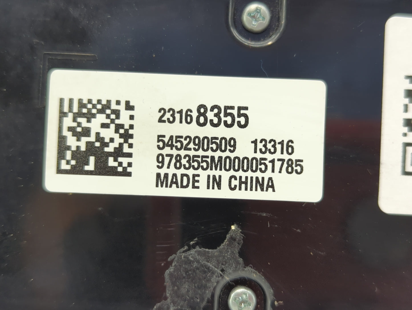 2009 Kia Rio Climate Control Module Temperature AC/Heater Replacement P/N:23168355 Fits OEM Used Auto Parts - Oemusedautopar
