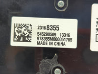 2009 Kia Rio Climate Control Module Temperature AC/Heater Replacement P/N:23168355 Fits OEM Used Auto Parts - Oemusedautopar