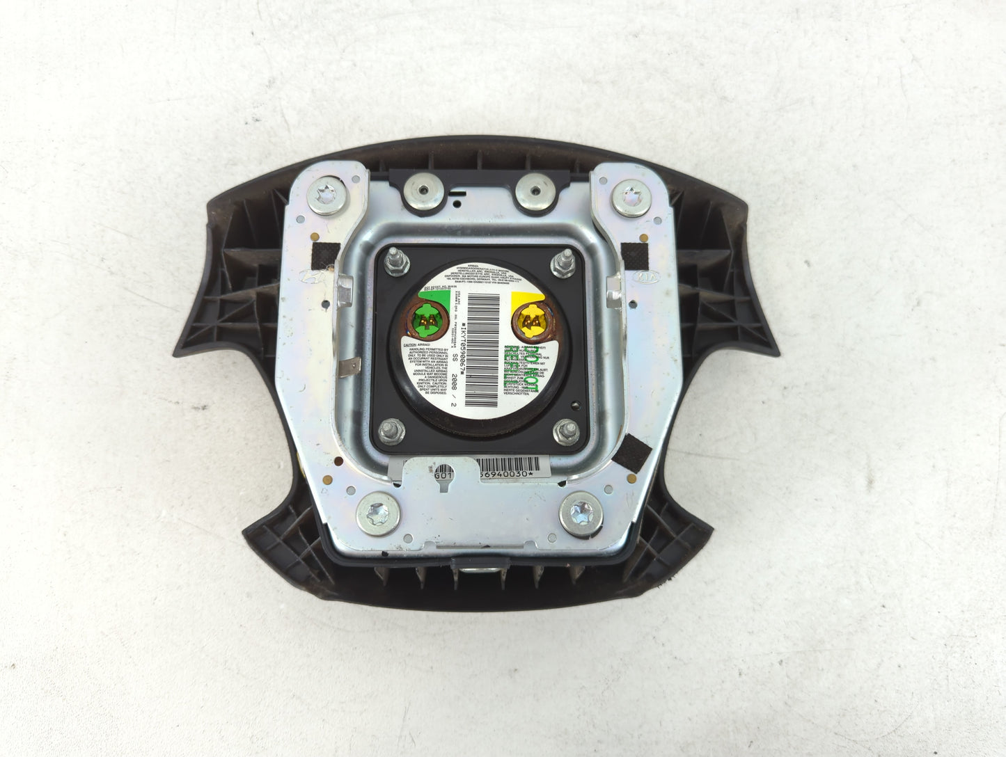 2007-2012 Kia Rondo Air Bag Driver Left Steering Wheel Mounted P/N:IKYT0590067 Fits Fits 2007 2008 2009 2010 2011 2012 OEM U