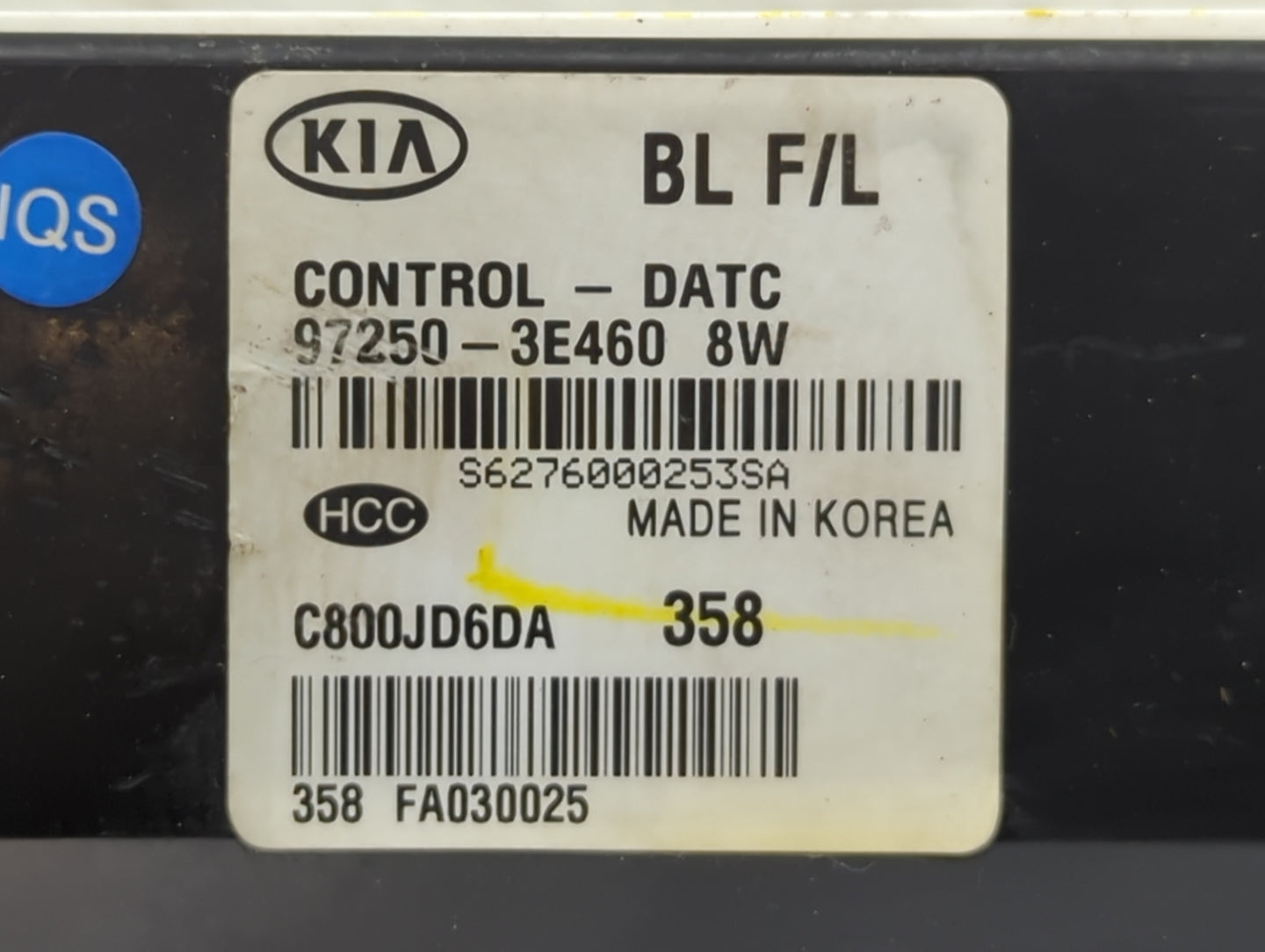 2009 Kia Sorento Climate Control Module Temperature AC/Heater Replacement P/N:97250-3E460 S6276000253SA, C800JD6DA Fits OEM 