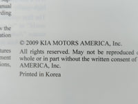 2009 Kia Soul Owners Manual Book Guide P/N:A2KO-EU97F OEM Used Auto Parts - Oemusedautoparts1.com