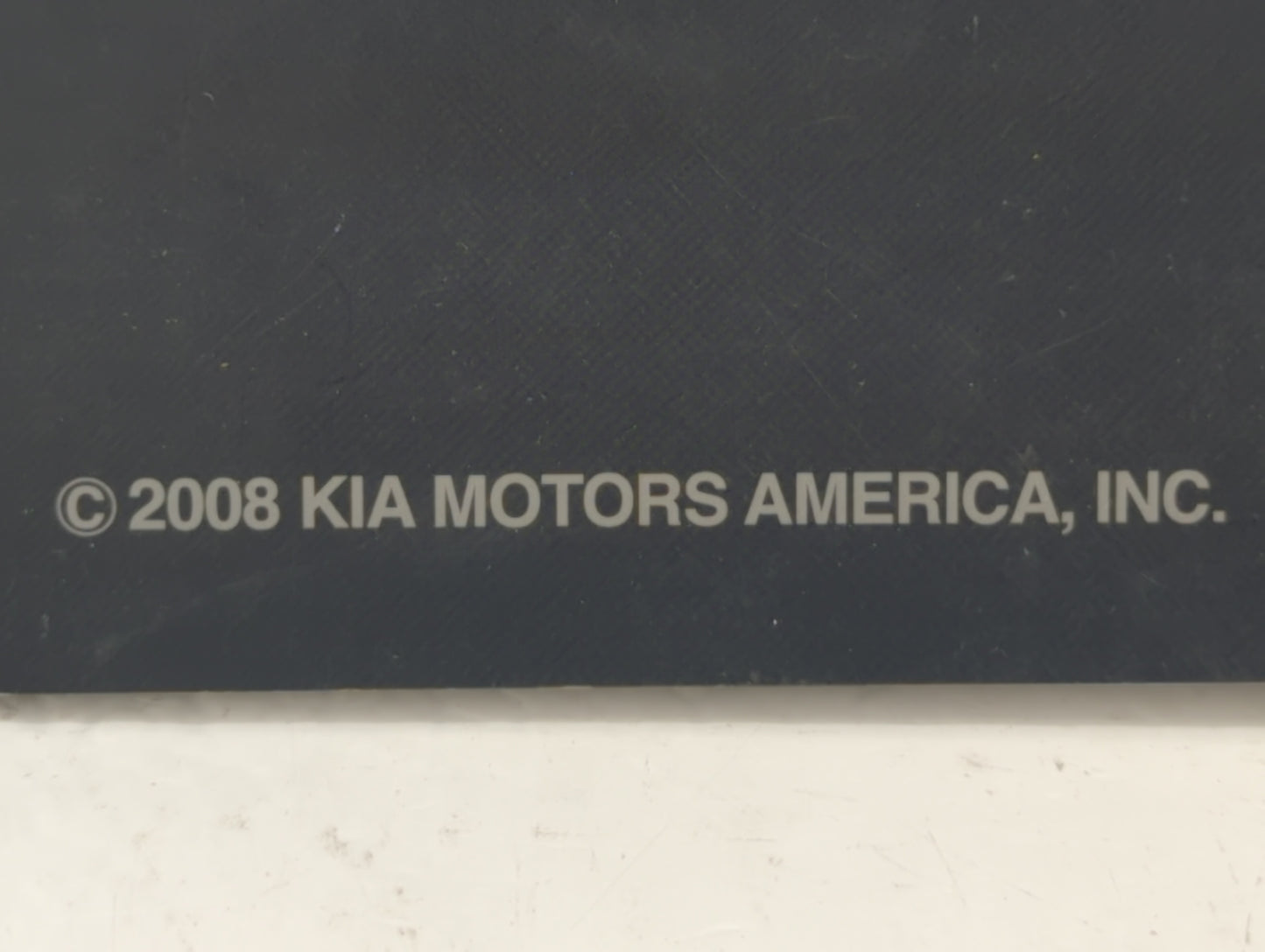 2009 Kia Spectra Owners Manual Book Guide OEM Used Auto Parts - Oemusedautoparts1.com