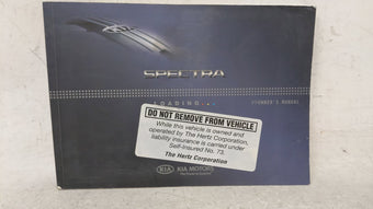 compare product 2009 Kia Spectra Owners Manual Book Guide OEM Used Auto Parts