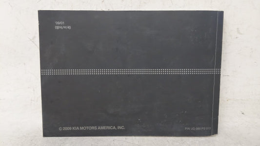 2009 Kia Spectra Owners Manual Book Guide OEM Used Auto Parts