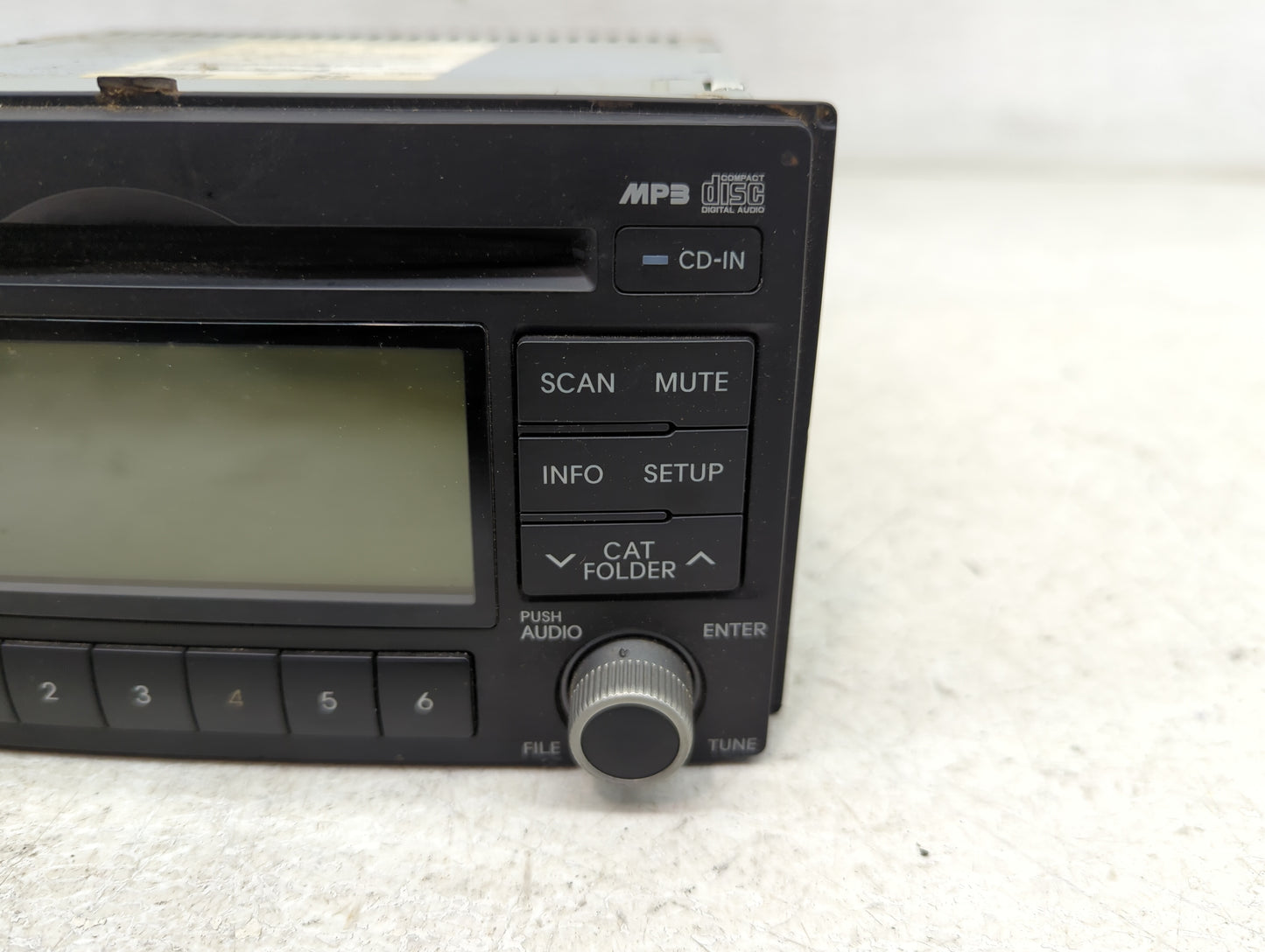 2005-2010 Kia Sportage Radio AM FM Cd Player Receiver Replacement P/N:96160-1F610 Fits Fits 2005 2006 2007 2008 2009 2010 OE