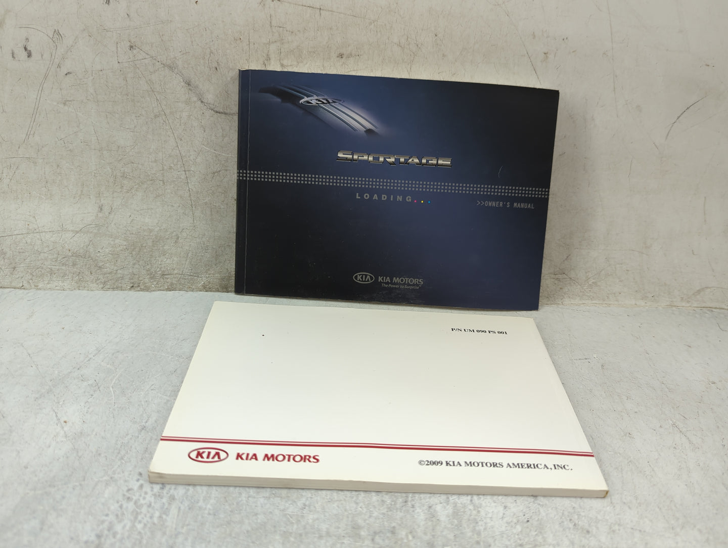 2009 Kia Sportage Owners Manual Book Guide P/N:UM090PS001 UL090PS013 OEM Used Auto Parts - Oemusedautoparts1.com