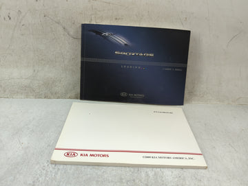 2009 Kia Sportage Owners Manual Book Guide P/N:UM090PS001 UL090PS013 OEM Used Auto Parts - Oemusedautoparts1.com