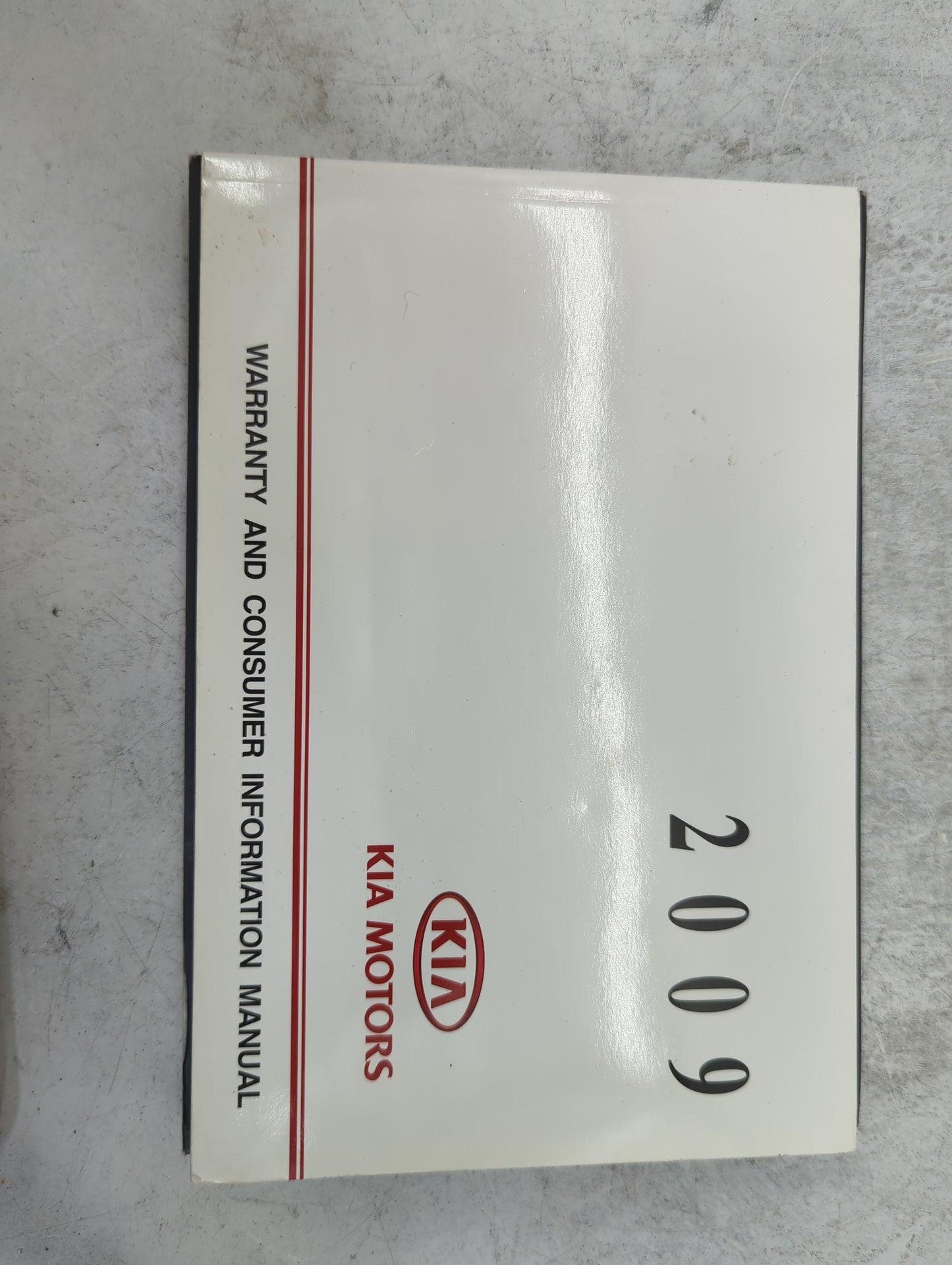 2009 Kia Sportage Owners Manual Book Guide P/N:UM090PS001 UL090PS013 OEM Used Auto Parts - Oemusedautoparts1.com