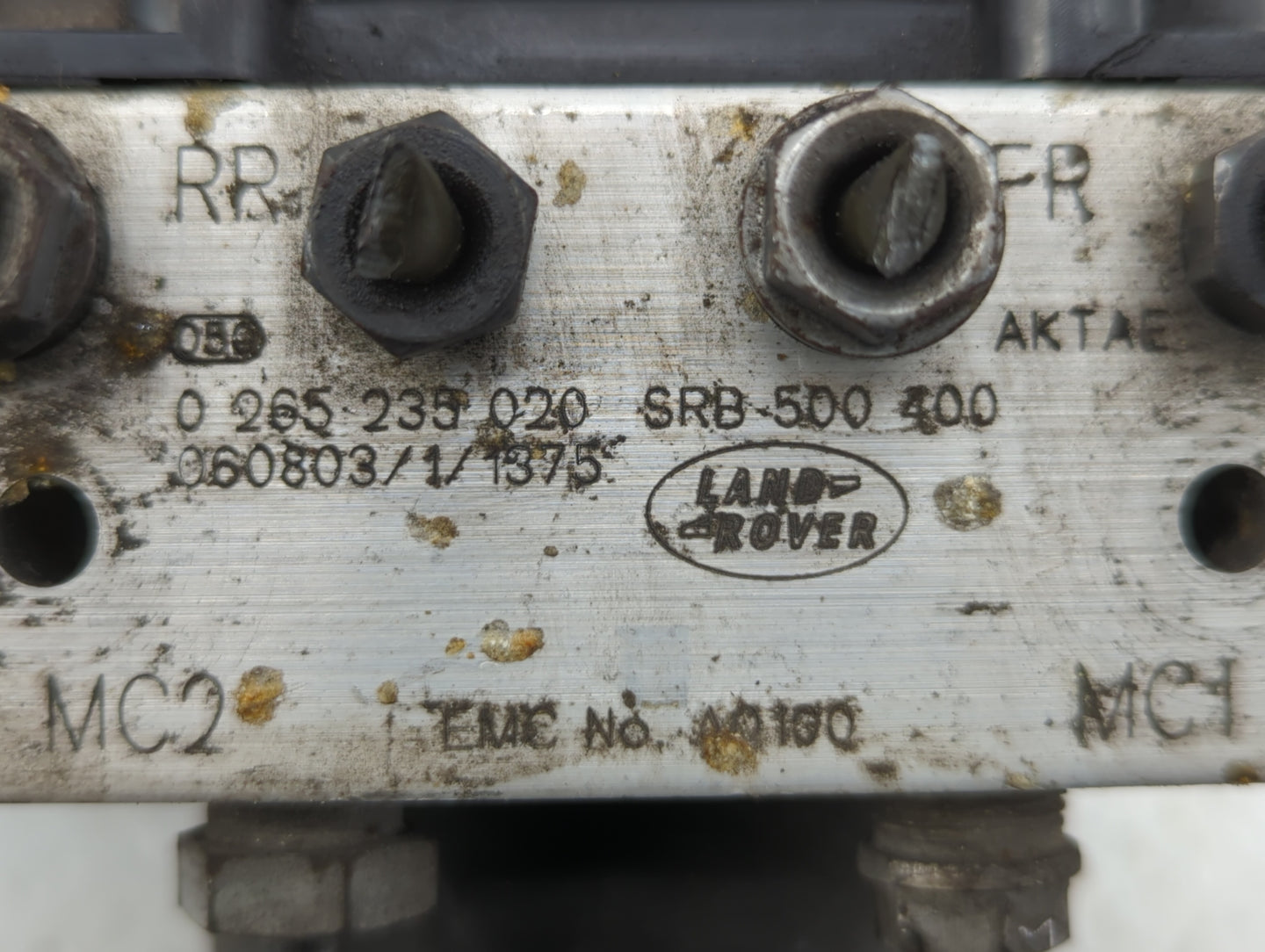 2007-2009 Land Rover Lr3 ABS Pump Control Module Replacement P/N:SRB 500 400 Fits Fits 2007 2008 2009 OEM Used Auto Parts - 