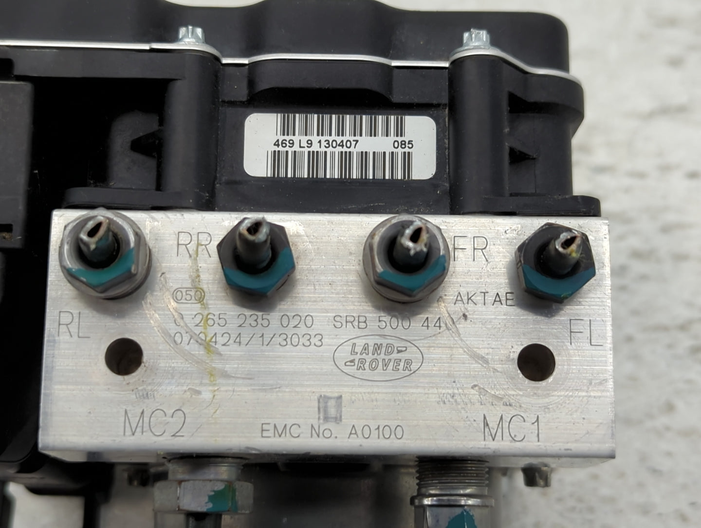 2007-2009 Land Rover Range Rover ABS Pump Control Module Replacement P/N:0 265 235 020 78414 l1050 Fits Fits 2007 2008 2009 