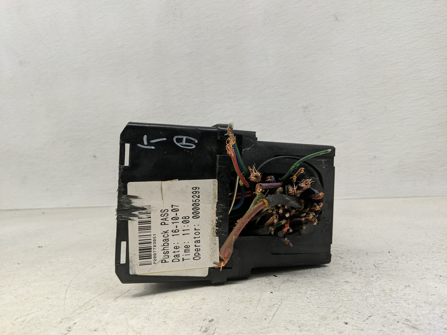 2007-2009 Land Rover Range Rover Sport Fusebox Fuse Box Panel Relay Module P/N:YPP500080 Fits Fits 2007 2008 2009 OEM Used A