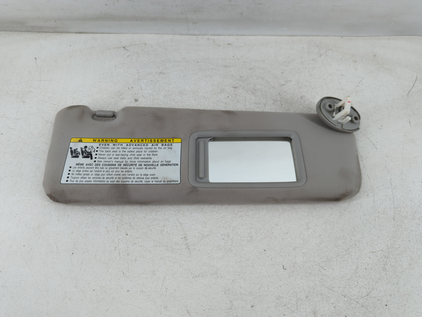 2007-2009 Lexus Es350 Sun Visor Shade Replacement Passenger Right Mirror Fits Fits 2007 2008 2009 OEM Used Auto Parts - Oemu