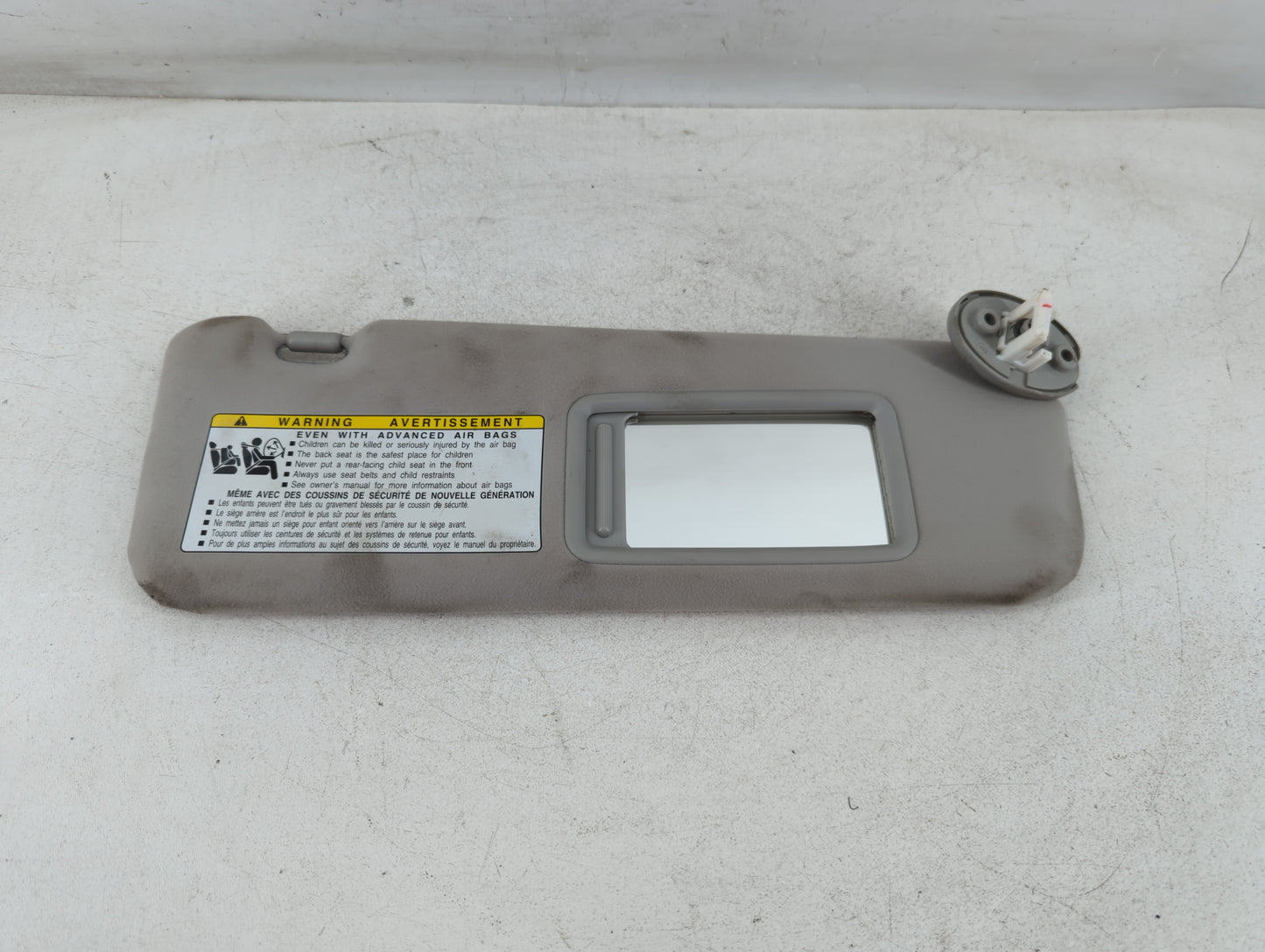2007-2009 Lexus Es350 Sun Visor Shade Replacement Passenger Right Mirror Fits Fits 2007 2008 2009 OEM Used Auto Parts - Oemu