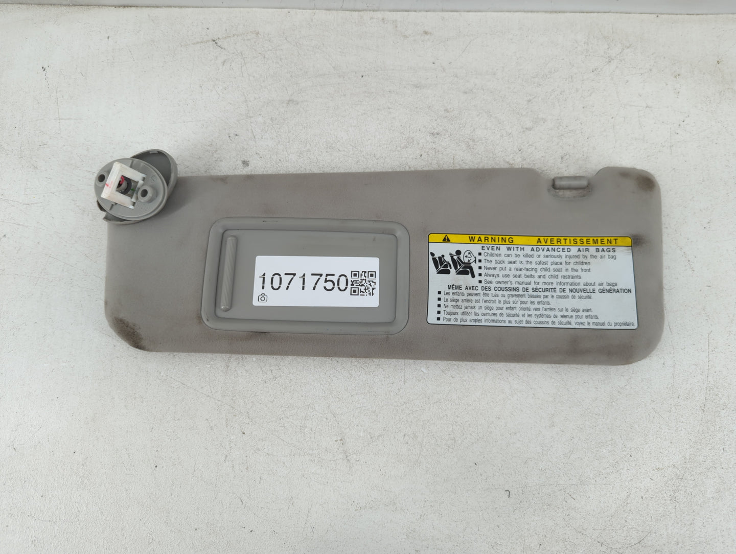 2007-2009 Lexus Es350 Sun Visor Shade Replacement Driver Left Mirror Fits Fits 2007 2008 2009 OEM Used Auto Parts - Oemuseda