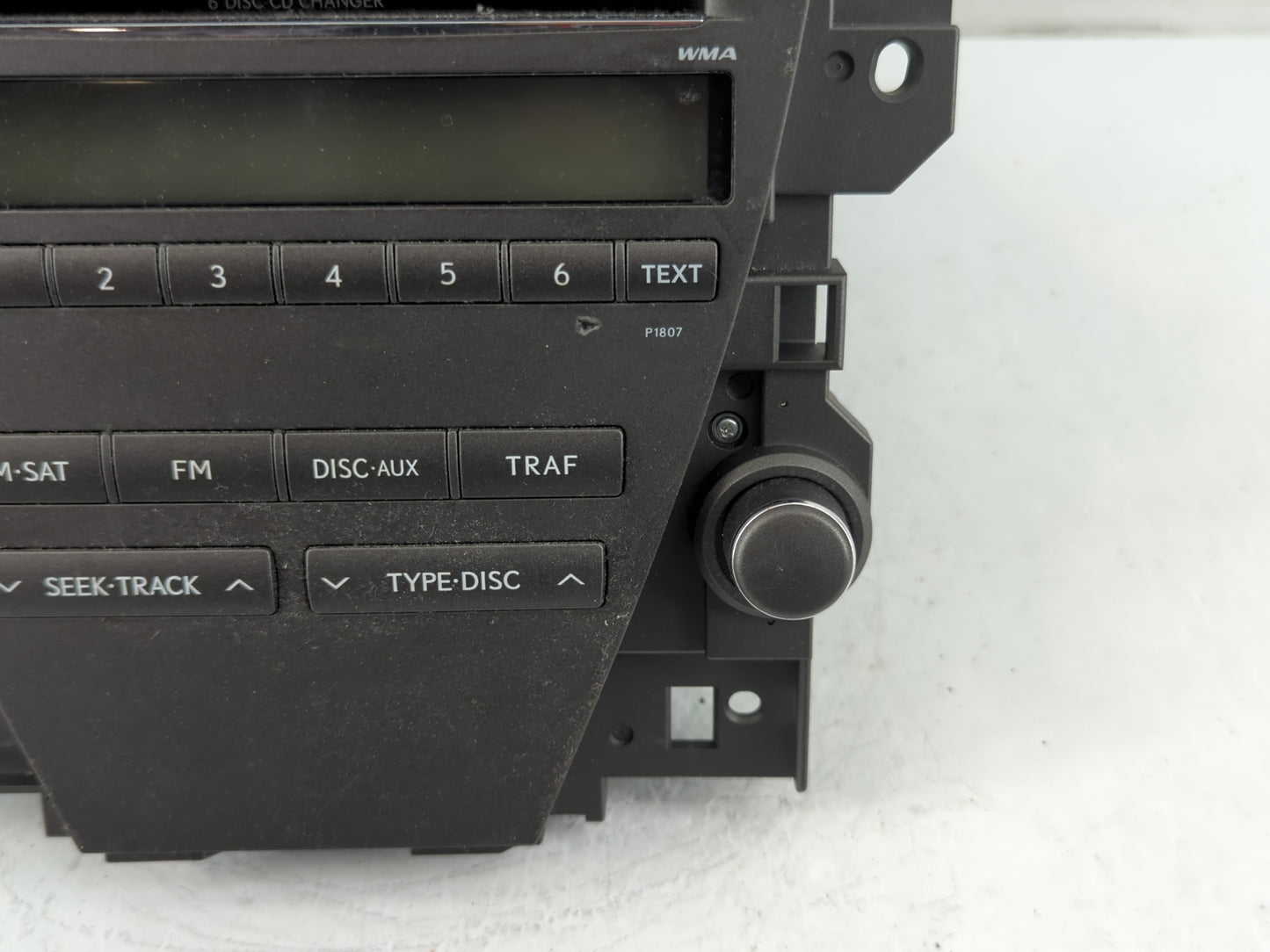 2007-2009 Lexus Es350 Radio AM FM Cd Player Receiver Replacement P/N:86120-33720 Fits Fits 2007 2008 2009 OEM Used Auto Part