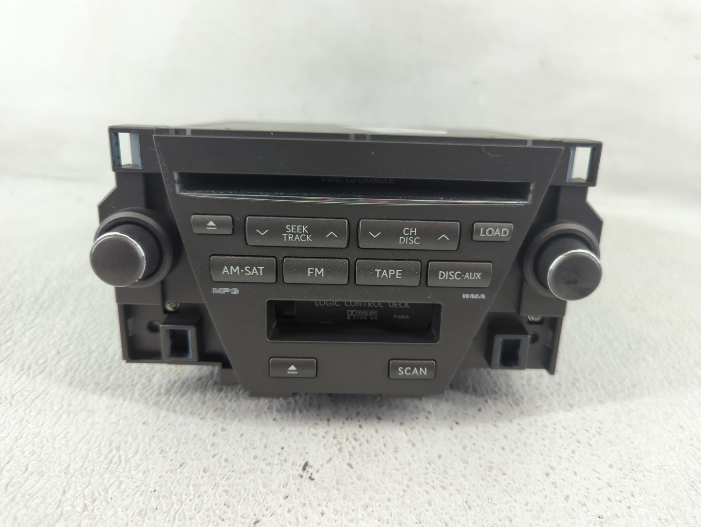 2007-2009 Lexus Es350 Radio AM FM Cd Player Receiver Replacement P/N:86120-33730 Fits Fits 2007 2008 2009 OEM Used Auto Part