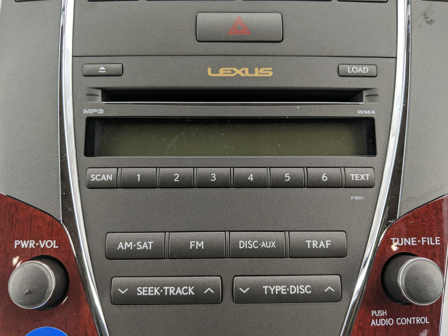 2007-2009 Lexus Es350 Radio AM FM Cd Player Receiver Replacement P/N:237000-2541 55900-33C11 Fits Fits 2007 2008 2009 OEM Us