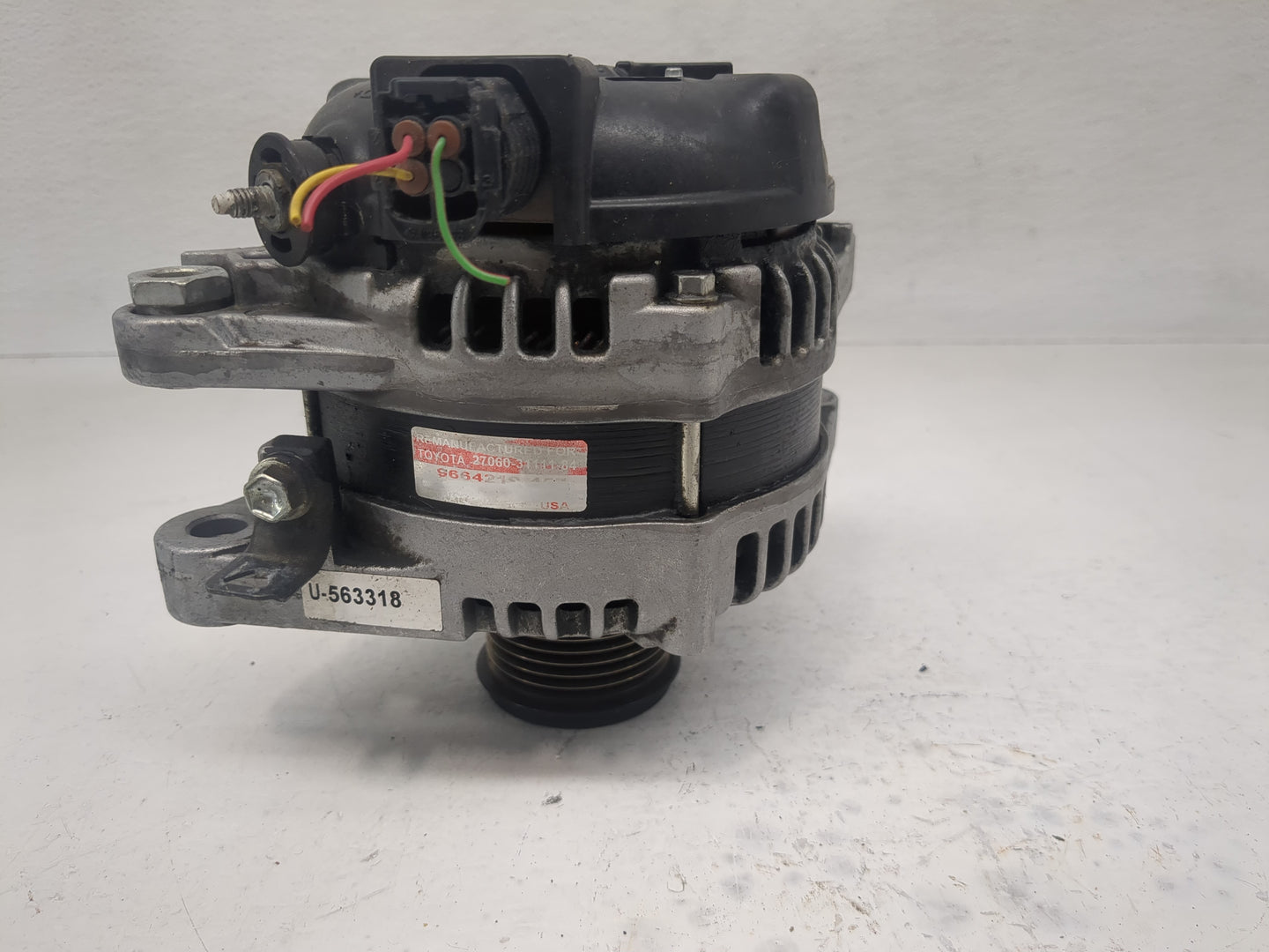 2007-2018 Lexus Es350 Alternator Replacement Generator Charging Assembly Engine OEM P/N:27060-31111-84 Fits OEM Used Auto Pa