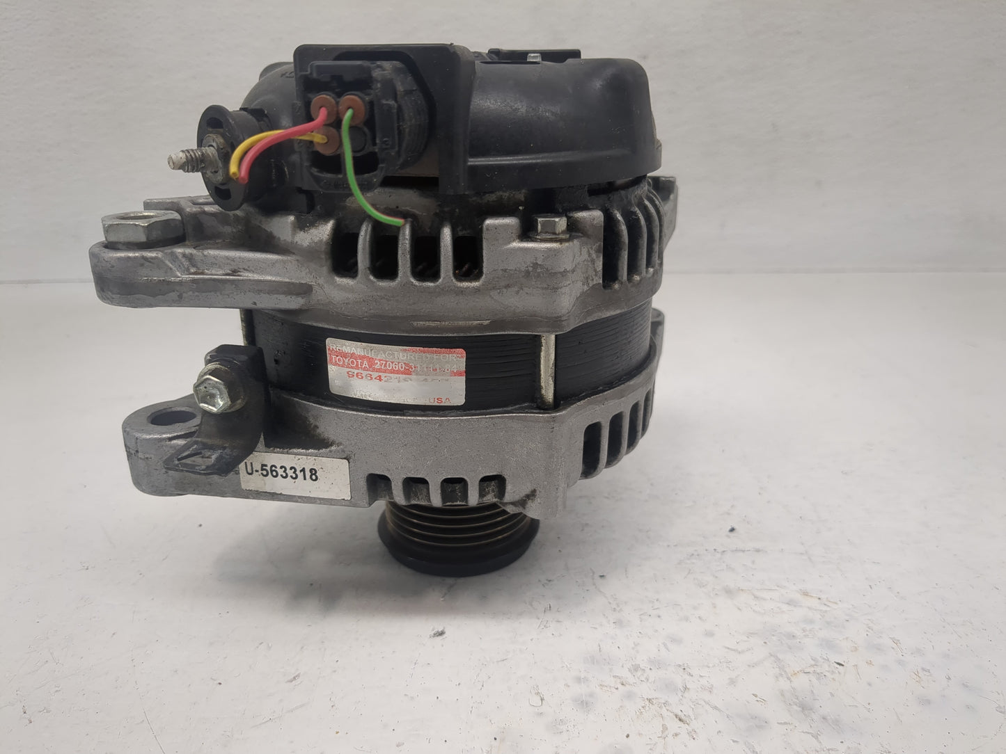2007-2018 Lexus Es350 Alternator Replacement Generator Charging Assembly Engine OEM P/N:27060-31111-84 Fits OEM Used Auto Pa