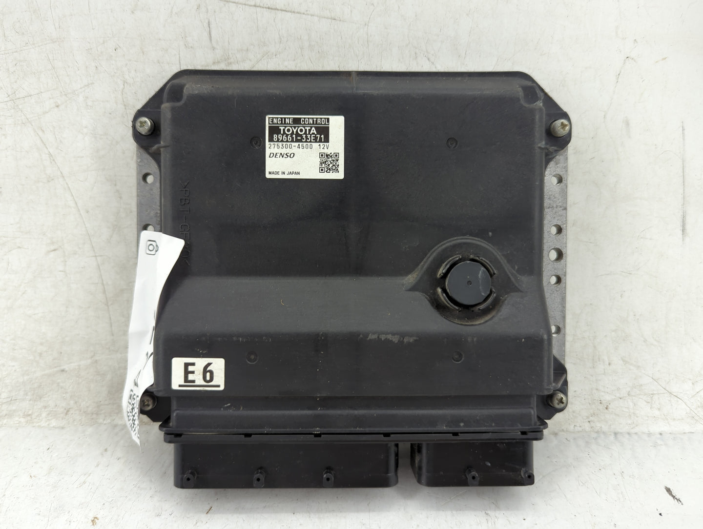 2008-2009 Lexus Es350 PCM Engine Control Computer ECU ECM PCU OEM P/N:89661-33E71 Fits Fits 2008 2009 OEM Used Auto Parts - 