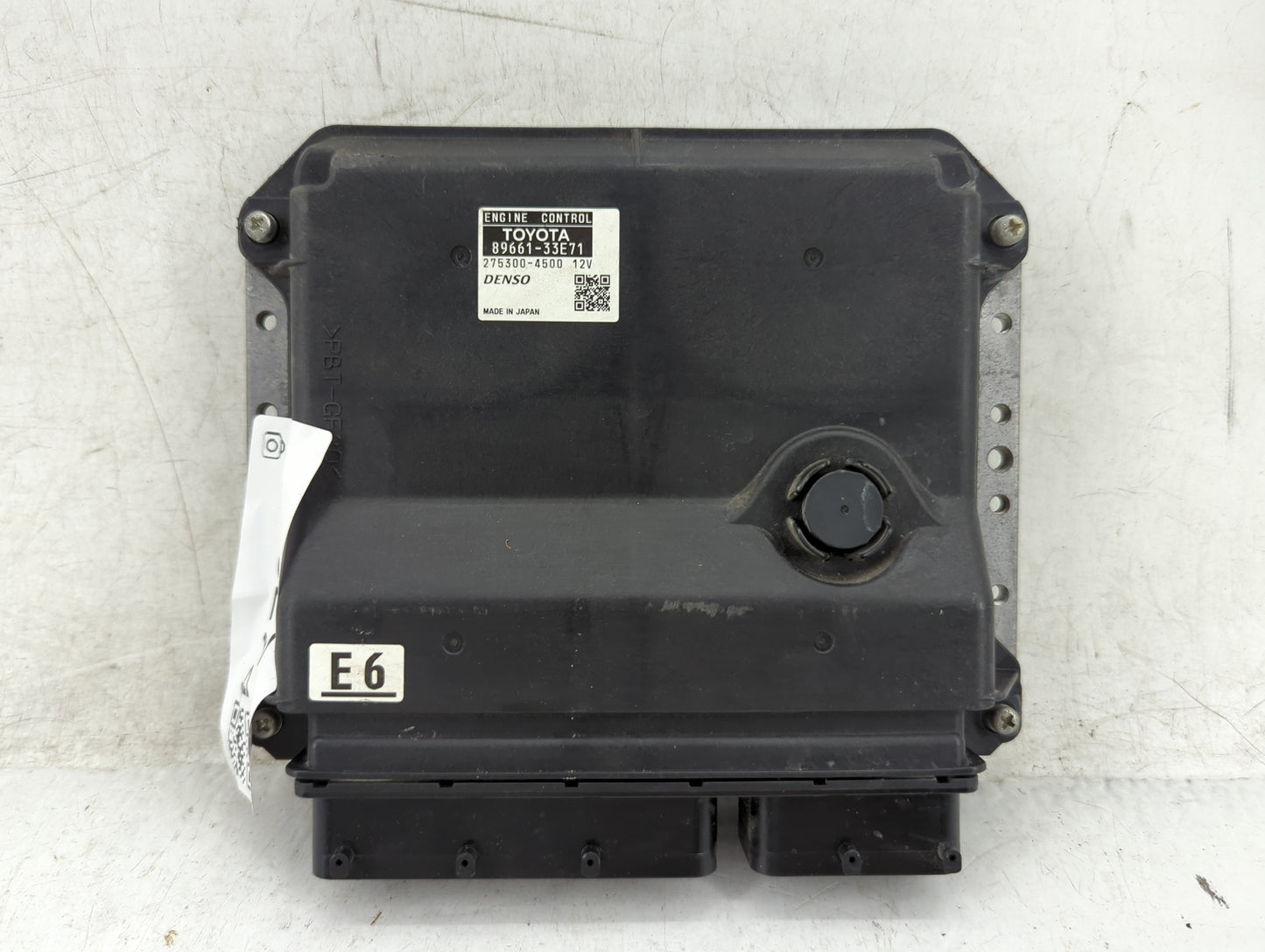 2008-2009 Lexus Es350 PCM Engine Control Computer ECU ECM PCU OEM P/N:89661-33E71 Fits Fits 2008 2009 OEM Used Auto Parts - 